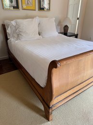 Set Of Charter Club Queen Striped White Linens With Duvet Cover