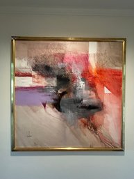 Modern Abstract Oil Pianting On Canvas Gregory Hawthorne