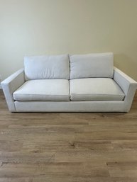 Custom  Light Gray Sofa