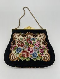 Vintage Needlepoint Bag