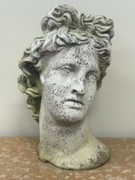 Composite Apollo Bust Planter