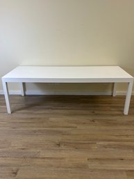 Modern White Dining Table