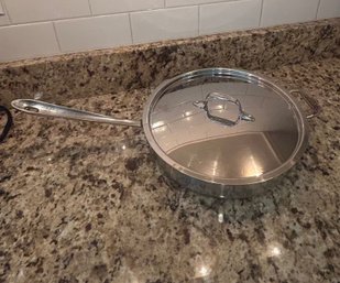 11' All-Clad Saute Pan With Lid