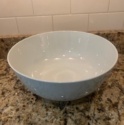 12' White Porcelain Bowl