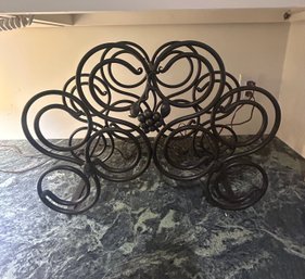 Iron Wine Rack