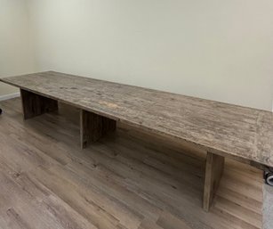Huge 13ft Rustic Dining Table