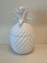 White Ceramic Pineapple