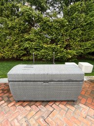 Frontgate Woven Vinyl Storage Chest