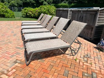 Telescope Casual Set Of 6 Chaise Lounges (1 Of 2)