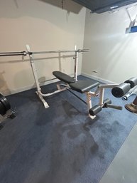 Body Gear Weight Bench With Bar