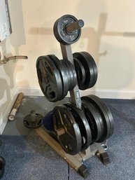 Weight Tree With Iron Plates