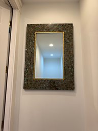Glass Tile On Wood Mirror