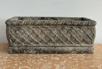 Rectangular Cement Planter
