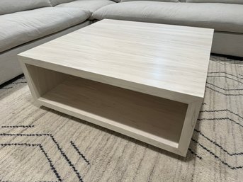 Light Wood 40'sq Coffee Table