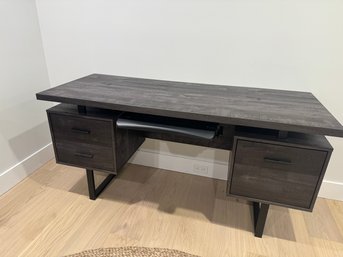 Dark Charcoal Office Desk