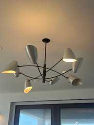 David Weeks Studio Aluminum Bullet Chandelier