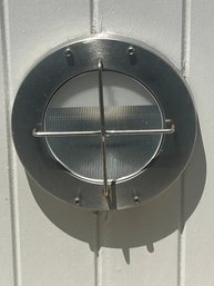 Set Of 4 Stainless Round Bulkhead Lights. (1 Of 5 Available Lots)