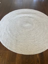 Round 92 Neutral Area Rug