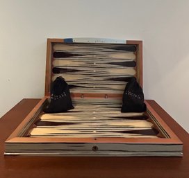 Barneys New York Luxury Lacquered Backgammon Set