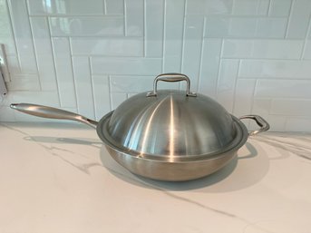 Willow And Everett Wok Stir Fry Pan With Lid