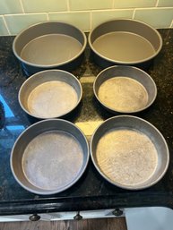 Set Of 6 Cake Pans
