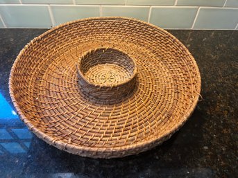 Rattan Chip And Dip