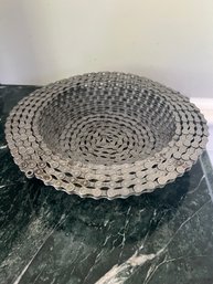Bowl Made Out Of Bicycle Chain
