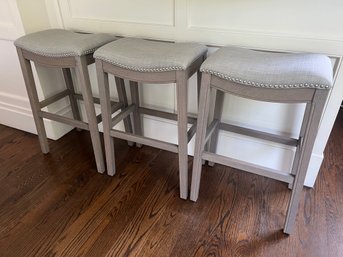 3  Furniture Upholstered Counter Stools