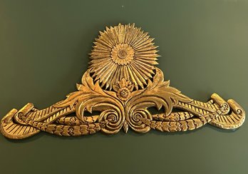 40x20 Gold Giltwood  Wall Accent