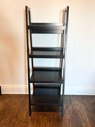 Black Metal 4 Tier Ladder Shelf (2 Of 2)