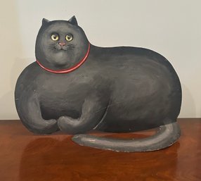 Decorative  Double Sided Tin Cat