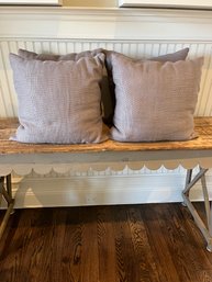 Set Of 4 Restoration Hardware 24 Throw Pillows