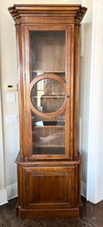 Glass Door Wood Display Cabinet (1 Of 2)