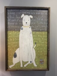 Sugarboo Designs White Boy Dog 34x23