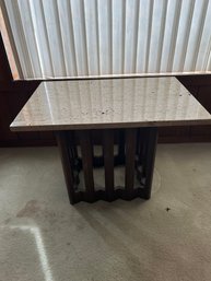 Vintage Harvey Probber Marble Top Side Table