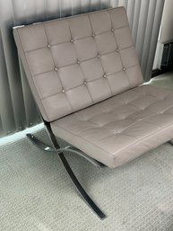Alivar Barcelona Chair Style 1990s