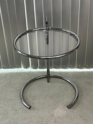 Eileen Gray Mid Century Chrome Adjustable Side Table