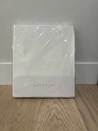 Kassatex White Queen Fitted Sheet New In Package (2 Of 2)