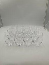Set Of 16 Alessi Wine Glasses