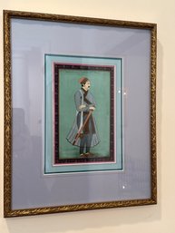 13x16 Vintage Mughal Style Painting