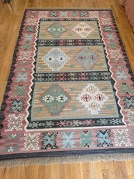 Hand Woven Turkish Kilim Rug