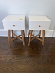 Pair Of West Elm Nightstands