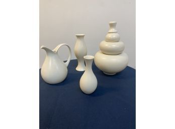 Lot Of Kleinreid Satin Ivory Pieces