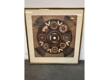 Mid -century Modern Art By Seena Donneson 1966