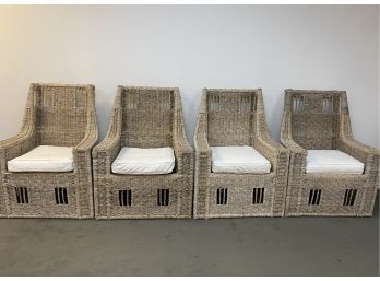 Set Of 4 Ralph Lauren Outdoor Chairs