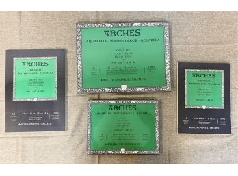 Lot Of Arches Sealed Aquarelle Watercolor Paper