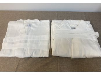 2 Frette White Robes