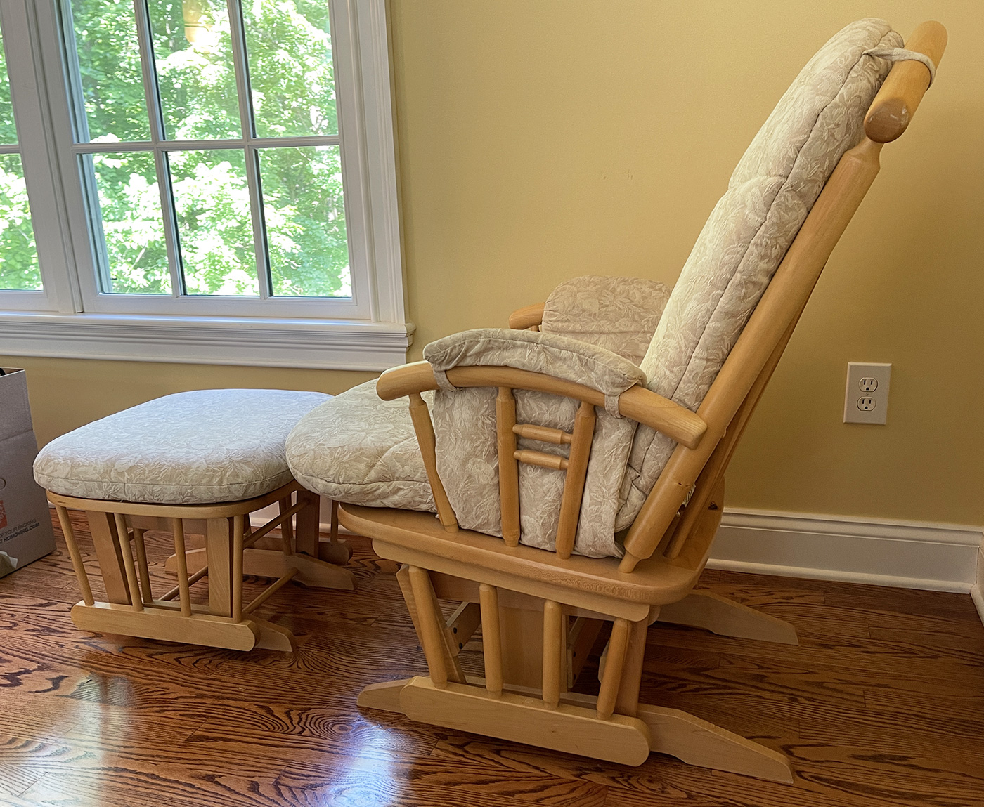 Dutailier Glider Vintage Dutailier Glider Rocking Chair