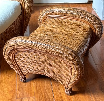 Rattan Chair Pottery Barn Chair Cushions Arm Chair Vintage Rattan