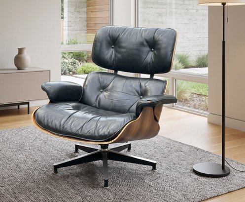 Charles And Ray Eames For Herman Miller Mid Century Modern Rosewood Eames Chair - C. 1970's